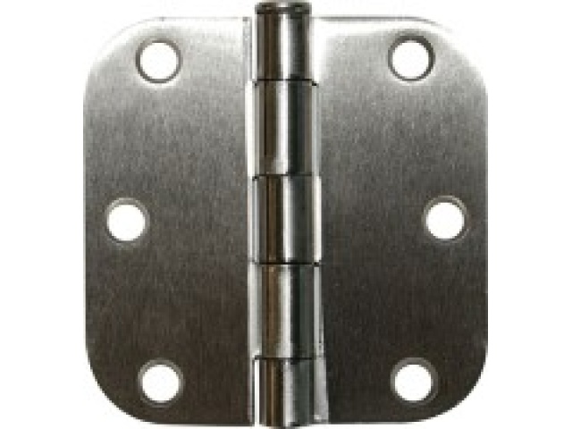 Hinge - door 3 nickel finish set of 2 w/screws\