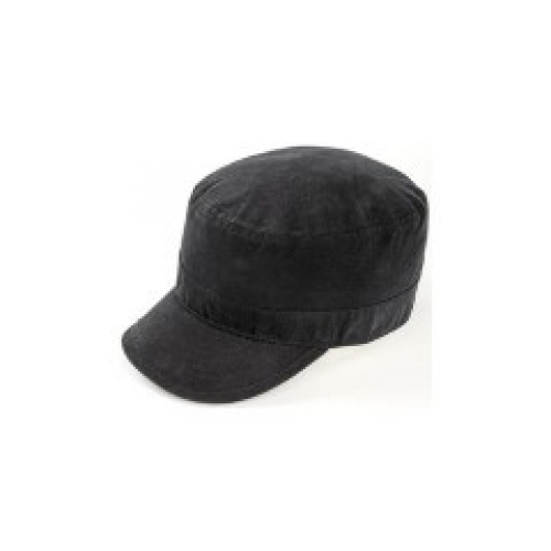 Military Style Fatigue Hat BLACK
