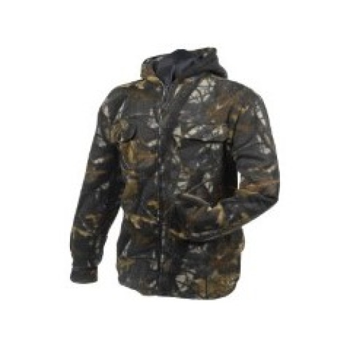 Sherpa fleece hooded jacket XXlarge - camouflage SPECIAL PRICE