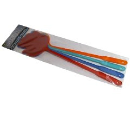 Fly swatter 4 pack multiple colours