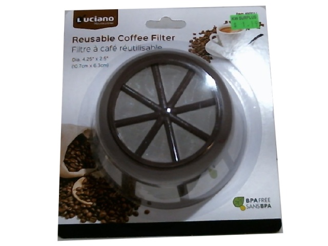 Luciano Reusable Coffee Filter Flat Shape