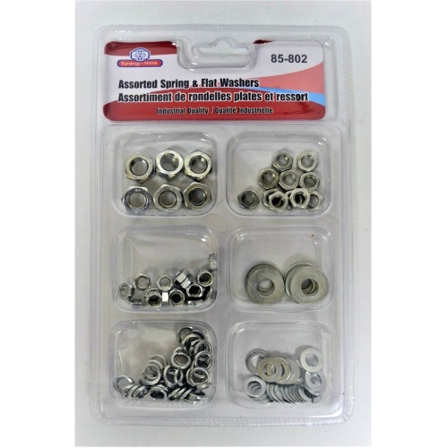 ASSORTED SPRING & FLAT WASHERS