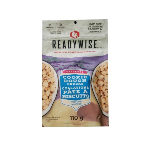 Readywise meal dessert cookie dough 110g makes 2 servings