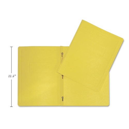 3 PRONG REPORT COVERS LETTER SIZE, YELLOW