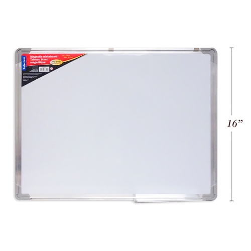 HIGH QUALITY MAG. WHITEBOARD 60X45CM (24X18 ) WITH TRAY FLIP ,ALUMINIUM BORDER, DOUBLE SIDED