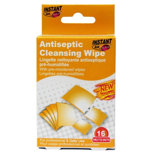 INSTANT AID BY PUREST ANTISEPTIC CLEANSING WIPES