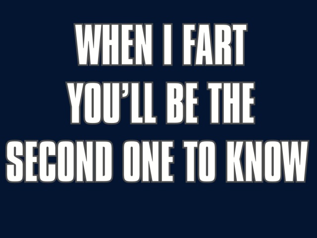 T-Shirt with print - Fart Second - XL