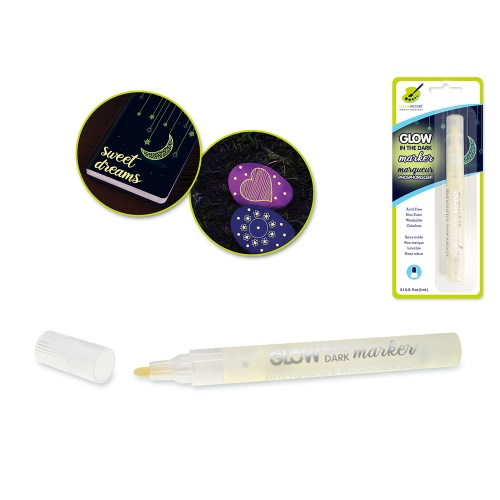 Color Factory: Glow in the Dark Marker Luminescence 3ml A) Glow-in-the-dark