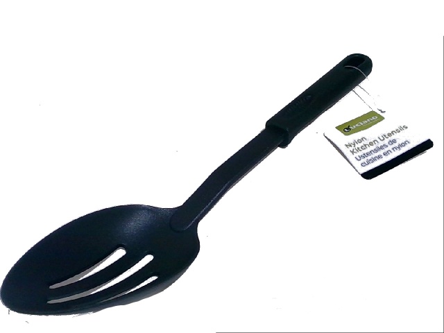 Slotted spoon nylon kitchen utensil - luciano