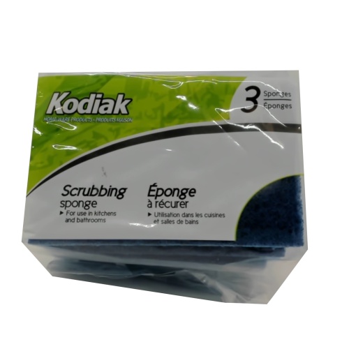 Cellulose scrubbing sponge 3 pack