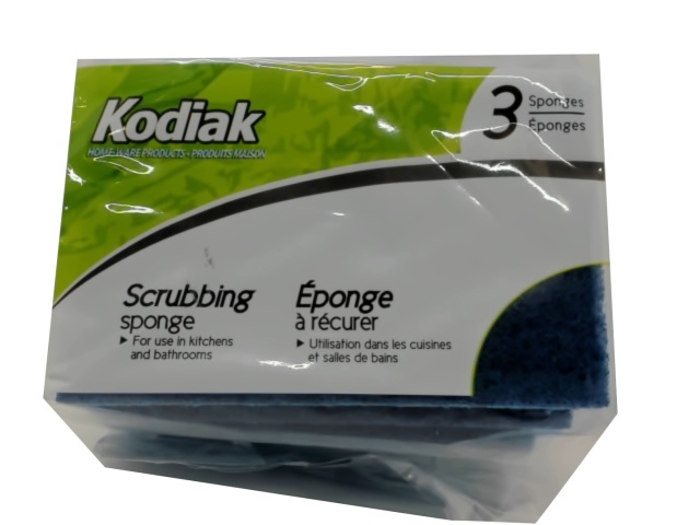 Cellulose scrubbing sponge 3 pack