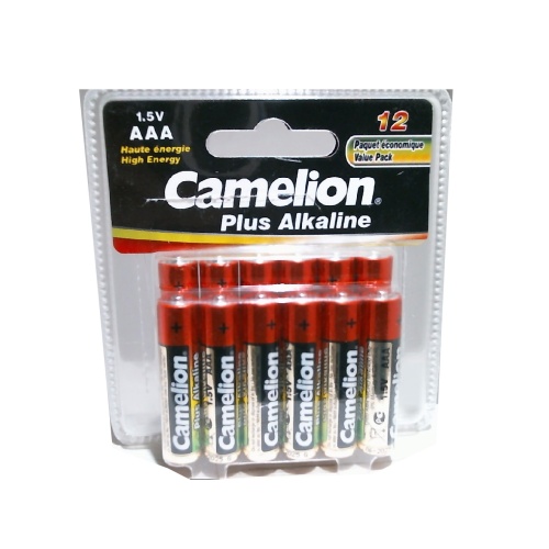Batteries AAA camelion 12 pack alkaline