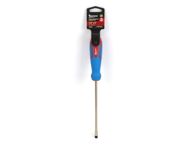 Screwdriver slotted 1/4 x 6 inch