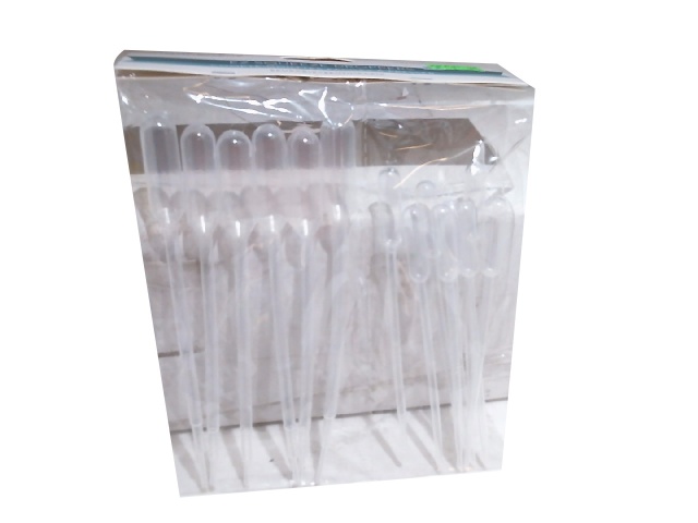 Plastic Bottles Squeezable Droppers 3ml. X 6 + 1 ml. X 8 14pk.