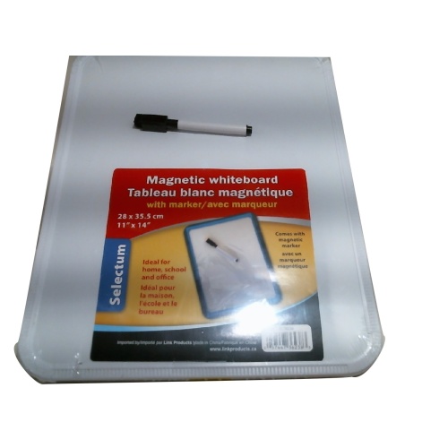 11 x 14 Whiteboard & Magnetic Marker ( Handgable)