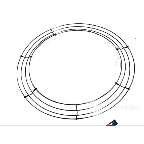 Wire Wreath Form 14 Green 4-Ring