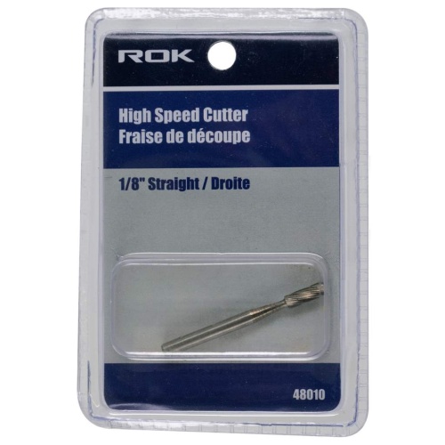 High speed cutter 1/8 inch for soft metal, plastic, wood