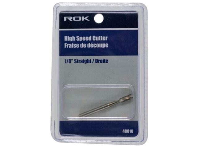 High speed cutter 1/8 inch for soft metal, plastic, wood