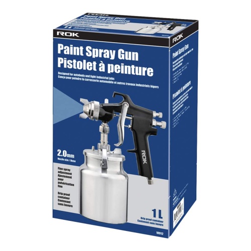 Paint spray gun suction type