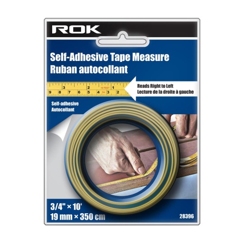 tape 10 foot 3/4 inch right to left self-adhesive