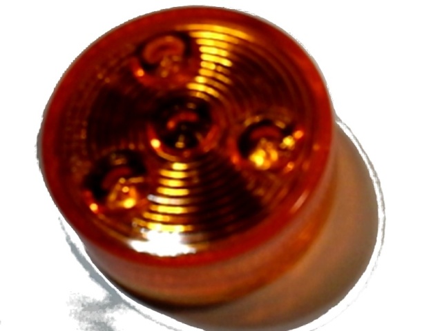 Marker Light 2 Round Amber LED\
