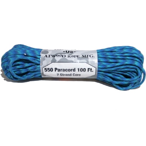 Rope Blue 100' 550 Paracord