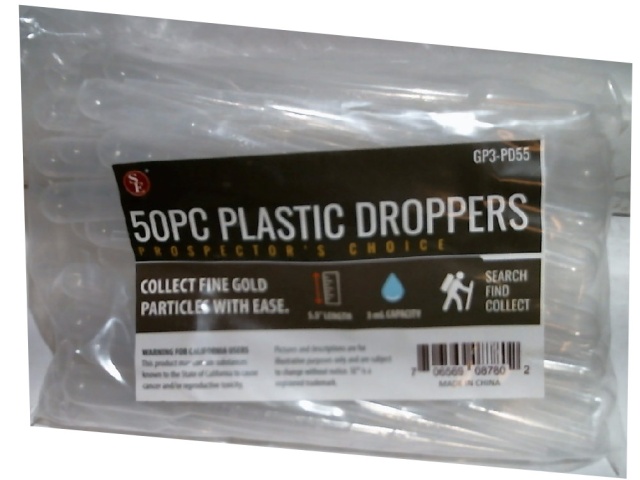 Droppers Plastic 50pk. 3mL Or B/U $0.25 Ea.