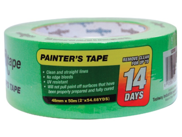 Painter\'s tape 2 inch 48mm x 50m green