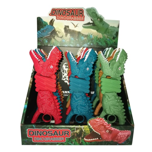 Dinosaur Grabber, 4 Asst. Colours
