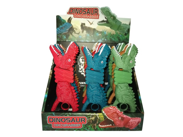 Dinosaur Grabber, 4 Asst. Colours