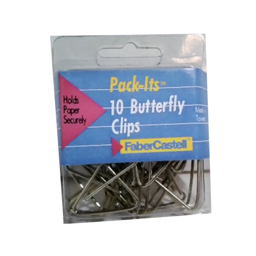 Butterfly Clips 10pk. Fabercastell