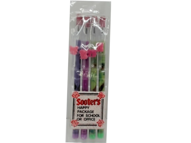 Mechanical Pencil w/Eraser 4pk. Sooter\'s