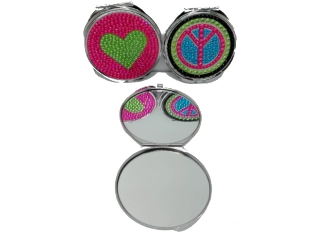 Cosmetic Mirror 2.75 Round Assorted\
