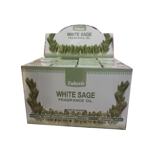 Fragrance Oil White Sage 10mL Tulasi