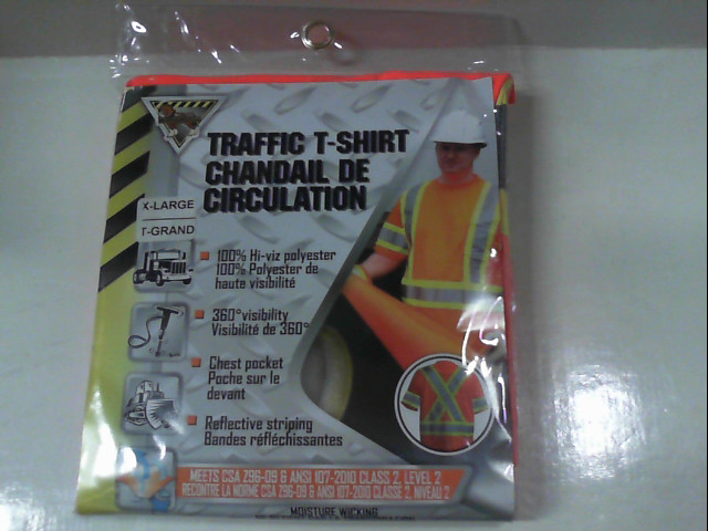 Safety T-Shirt Orange Mesh XL