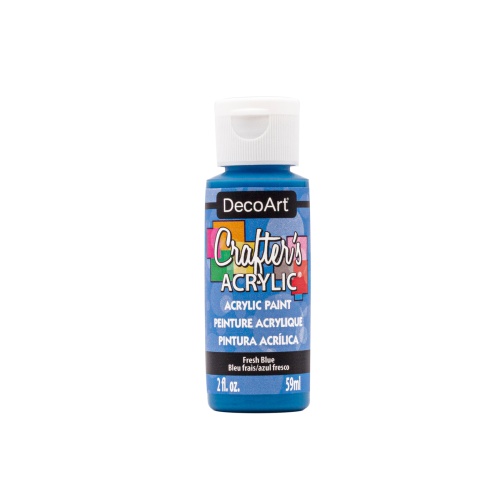 Crafters Acrylic Paint: 2oz Craft & Hobby DCA01-DCA173 A169 Fresh Blue