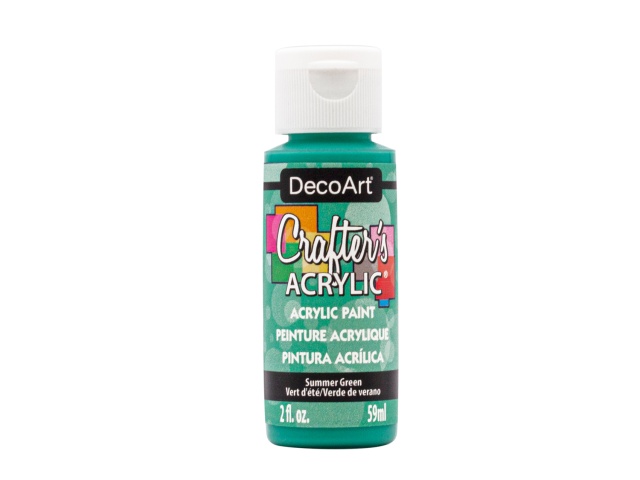 Crafters Acrylic Paint: 2oz Craft & Hobby DCA01-DCA173 A170 Summer Green
