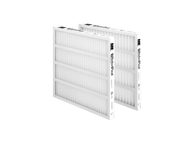 Furnace filter 16x25x1 pleated high eff. anti-bacteria 12 per case - sold individually