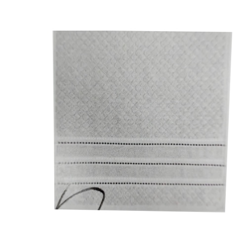Zero twist terry hand towels - ambiance collection 15x26inch 38x66cm silver