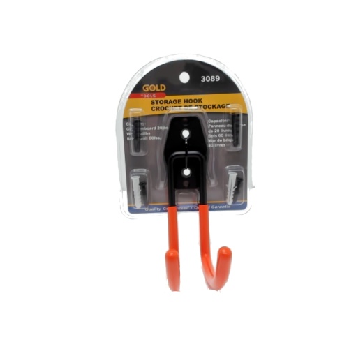 STORAGE HOOK RUBBER COATED 4 inch