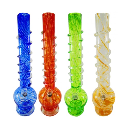 Soft Glass Water Pipe 18 I