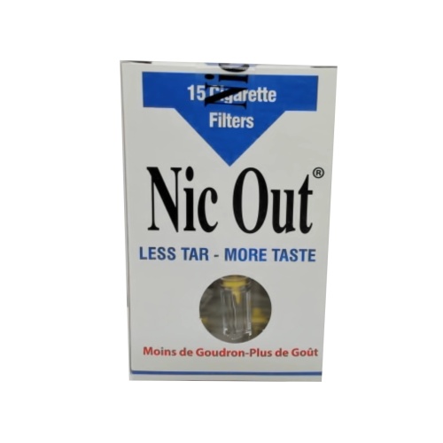 Nic Out 15 Filters Less Tar