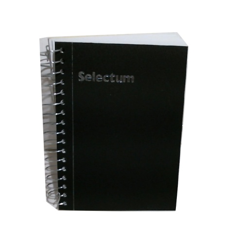 Coil Notebook,360pg.4.5x5.5'w /Plastic Cover