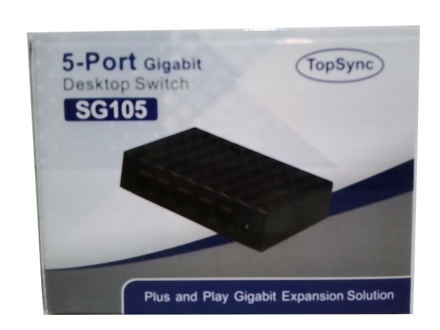 Accessory - Network Switch 5 Port Gigabit TopSync