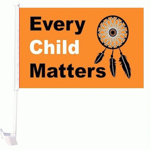 Every child matters car flag