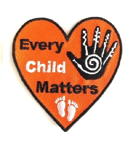 Every child matters heart patch with hand