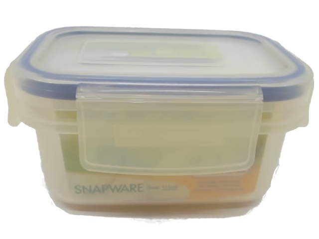 Food Container 180mL Snap \'n Lock Clear Plastic Snapware