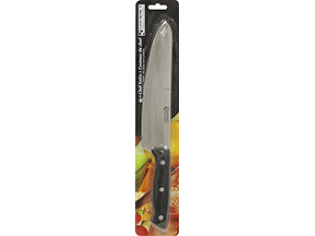 Knife Chef 8SS BLK Handle\
