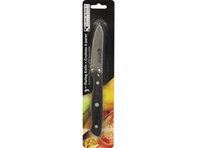 Knife Paring 3 SS BLK Handle\