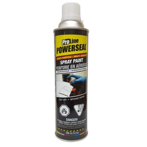 Spray Paint flat black Powerseal